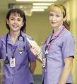 Two nurses on a ward